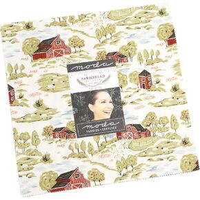 Stacy Iest Hsu Farmstead Layer Cake 42 10-inch Squares Moda Fabrics 20900LC