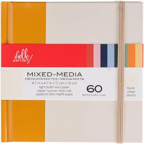 Hello, Artist! Journal, A5, 5.7" x 8.2", Forest Green/Green, Dotted Paper, 180 Pages, Suitable for Any Dry Media, For Writing, Travel, Business, Work, School
