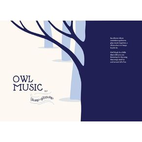 Owl Music by Plumo del Buho, Original Artwork by Melissa Crowley