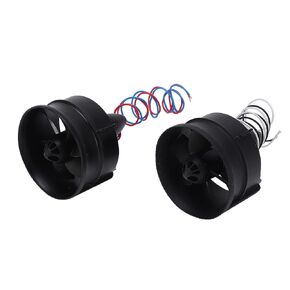 Honio Electronic Ducted Fan Assembly, High Efficiency Good Stability Strong Power RC Duct for Power Ducted Aircraft