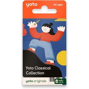 مجموعة YOTO الكلاسيكية - 4 بطاقات صوتية موسيقية للاستخدام مع لاعب و MINI All -in - 1 جهاز صوتي ، والاستماع التعليمي والشاشة - مع موسيقى مريحة لوقت النوم في وقت النبتة.