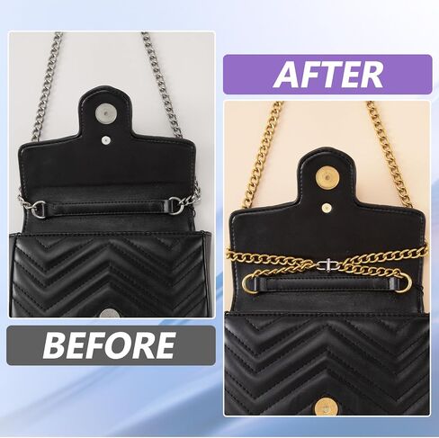 Adjustable Chain Strap Shortener, 360 Rotatable Necklace Shortener Clasp, Strap Adjuster for Purse Necklace Chain in Saudi Arabia