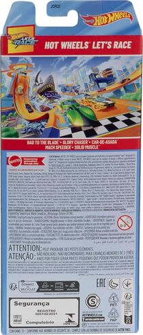 سيارات لعبة Hot Wheels ، مجموعة من 5 1:64 سيارات Die-Cast ظهرت في سلسلة Netflix الرسوم المتحركة in Saudi Arabia