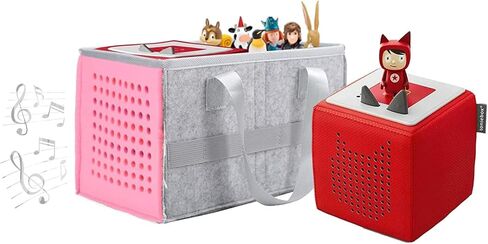 توني بوكس ​​حمل العلبة ، وشعرت بالحمل لمجموعة توني بوكس ​​بداية ، وحقيبة تونيز للألعاب ، وحالة تحمل طونيات ، تحتوي على 30-40 شخصية من الشخصيات ، حالة منظم مع مقبض (وردي) in Kuwait