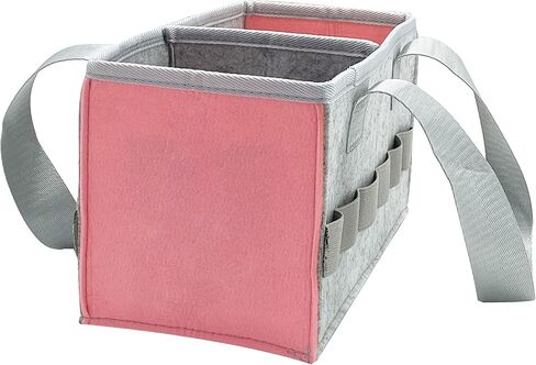 توني بوكس ​​حمل العلبة ، وشعرت بالحمل لمجموعة توني بوكس ​​بداية ، وحقيبة تونيز للألعاب ، وحالة تحمل طونيات ، تحتوي على 30-40 شخصية من الشخصيات ، حالة منظم مع مقبض (وردي) in Kuwait