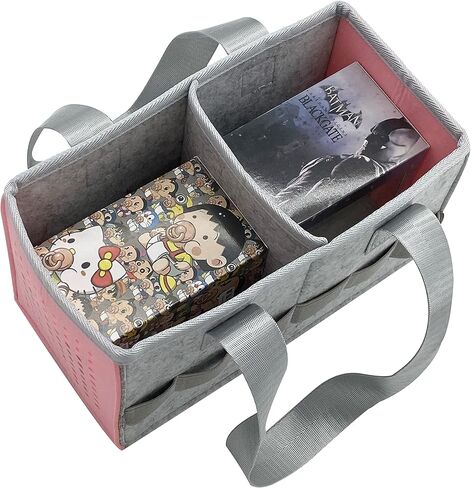 توني بوكس ​​حمل العلبة ، وشعرت بالحمل لمجموعة توني بوكس ​​بداية ، وحقيبة تونيز للألعاب ، وحالة تحمل طونيات ، تحتوي على 30-40 شخصية من الشخصيات ، حالة منظم مع مقبض (وردي) in Kuwait