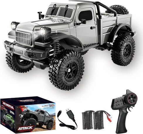 RC Crawler, C8813 Dodge Pickup 4WD 3‑Speed LED Off‑Road Truck in Saudi Arabia