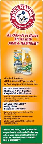 ARM & HAMMER CAT Litter Deodorizer Odor Eliminator with Baking soda, 20OZ. 6 Pack in Saudi Arabia