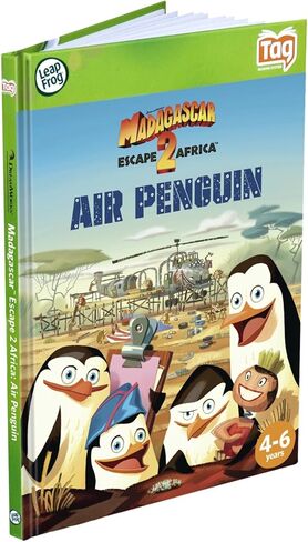 Leapfrog Lepreader & Tag Activity Storybook Madagascar: Escape 2 Africa Air Penguin in Kuwait