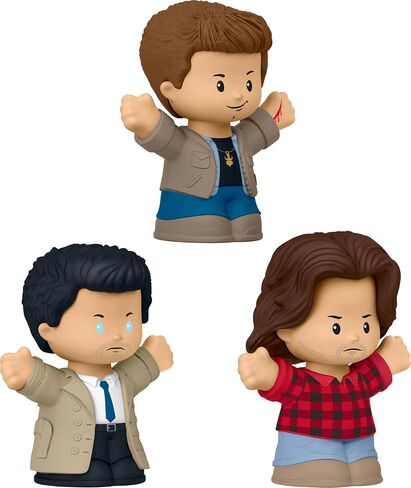 ​Little People Collector Supernatural TV Show Special Edition Set, 3 Figures for Adults & Fans in Display Package in Saudi Arabia
