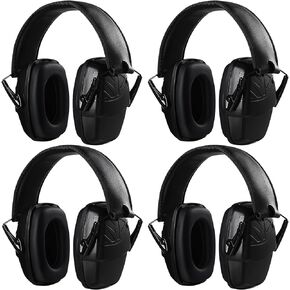 4 Pack Noise Canceling Headphones NRR 26dB Ear Protection Headphones Hearing Protection Ear muffs for Noise Reduction For Shooting, Construction, Power Tools