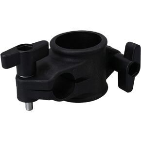 Yibuy Black Electronic Drums Kit Tubing Rack T Clamp Clip Bracket Mount 22mm CR-22