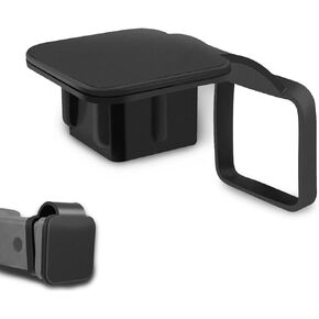 قطعة واحدة من غطاء وصلة وصلة المقطورة، غطاء وصلة مقطورة مطاطي مقاوم للماء بطول 2 بوصة، إدراج غطاء وصلة مقطورة عالمي لشاحنة ATV UTV SUV (أسود) in Kuwait