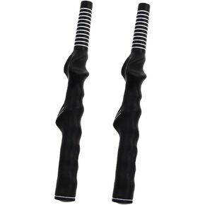 LERTREE 2Pcs Left-Hand Golf Training Grip Golf Club Grip LH Practice Aid Golf Swing Trainer Accessories
