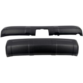 Matte Blackout Front & Rear Lower Valance Panel Bumper Molding Replacement Exterior Car Accessories 2PCS for Toyota 4Runner TRD PRO OFF ROAD 2014-2024 (Not Fit Limited, SR5 and TRD Sport Version)
