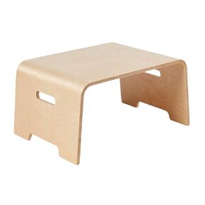 ECR4Kids Bentwood Lap Desk مع مقابض، طاولة أنشطة، طبيعي