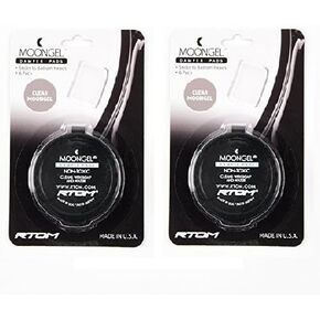 Clear Moongel Damper Pads - 2 Pack - 12 Pads