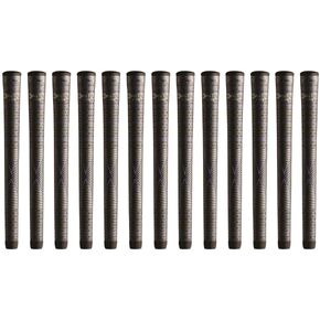Winn DriTac Lite Midsize +1/16" Dark Gray Golf Grip Bundle (13 Piece)