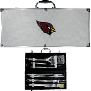 Siskiyou NFL 8 Piece BBQ Set with Case