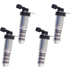 TRQ 4 Piece VVT Variable Valve Timing Control Solenoid Kit Set Compatible with BMW