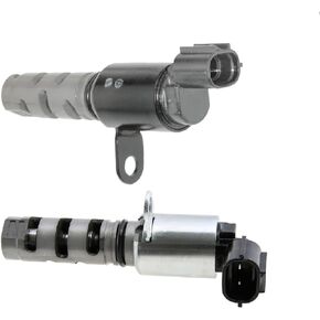 Exhaust Intake 2 pcs Camshaft Position Solenoid Timing actuator Oil Control Valve L4 2.0L 2.4L 243752G600 Compatible with 08-12 Forte Forte Koup Santa Fe Sorento Tucson Sportage Optima Rondo Sonata