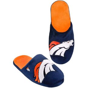 FOCO NFL Denver Broncos Men's Slip On Slippers