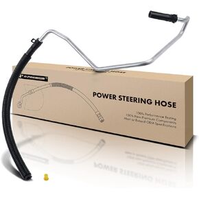 A-Premium Power Steering Return Hose Line Assembly Compatible with Chevrolet Tahoe C35 GMC Yukon C1500 C2500 K1500 K2500 Pickup Suburban Hummer Cadillac