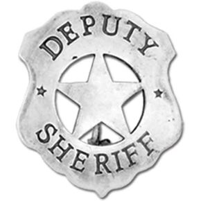 Denix Old West Era Deputy Sheriff Replica Badge
