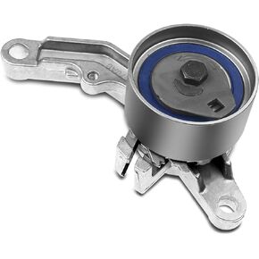 A-Premium Belt Tensioner Assembly with Pulley Compatible with Chrysler Sebring Voyager & Dodge Caravan Neon & Jeep Liberty Wrangler & Plymouth Breeze, Replace# 19163986, 4781570AB