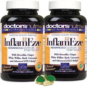 InflamEzze Pack of 2 - Total 120 Count Capsules