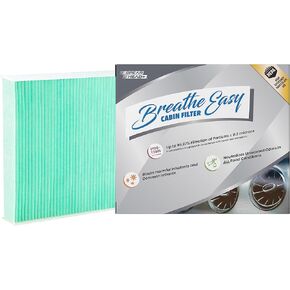Spearhead HEPA Breathe Easy Cabin Filter, Up to 99.97% Filtration of 0.3 Micron Particles w/No Airflow Reduction (BE-157H)