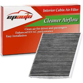 EPAuto CP183 (CF11183) بديل لفلتر هواء المقصورة دودج دورانجو/جيب جراند شيروكي يتضمن الكربون المنشط