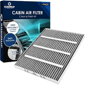CF11775 Premium Cabin Air Filter with Activated Carbon,Fit for Ford Edge (2015-2023)/Fusion (2013-2020)/SSV Plug-In Hybrid (2019-2020), Lincoln Continental/MKX/MKZ/Nautilus