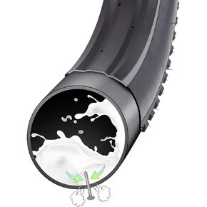 2 Pcs 26" Self Sealing Bike Tubes 26 x 1.75/2.125 AV32mm Valve Super Automatic Repair, Self-Sealing, Puncture Resistant Compatible with 26x1.75/2.125 Mountain Bike Tire Tubes