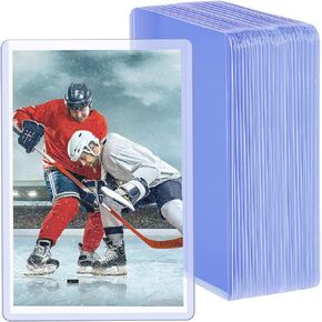 Outus 4 x 6 Inches Acrylic Photo Holders Rigid Plastic Cards Sleeve Protectors Clear Acrylic Sleeve for Sports Cards & Photos(30 Pieces)