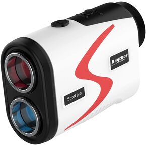 Golf Rangefinder, 6X Rechargeable Laser Range Finder 1000 Yards with Slope Adjustment, Flag Seeker with Vibration and Fast Focus System, Continuous Scan Support, Help You Choose The Right Club
