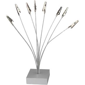 Memo/Card/Paper/Photo Holder Table Number Holder Sdjdhej for Wedding Party 8-Branch Tree Style Place The Clip Fork Invoice Holder