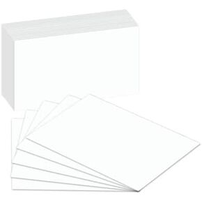 Cardstock Thick White Paper 80 lbs 216 gsm– For Business Cards, Art, Stationary Printing, for Invitations, Thick Menus, Calendar, Heavy Weight. Card Stock - 8.5 x 11 inch - 12 Sheets Per Pack