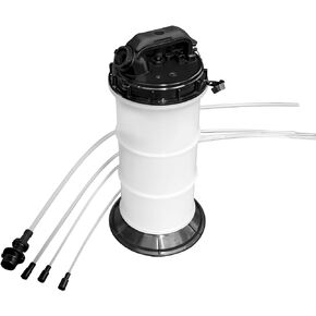 Torin ATFE65B Oil Changer Vacuum Fluid Extractor: Manual Convenient Oil Change Pump & Fluid Extractor - No Leaks, No Overfills Automotive Fluids Vacuum Evacuation (Capacity: 6.0L 1.5 Gallons)