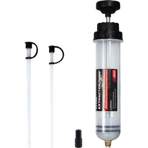 TopQuaFocus 500CC Fluid Extractor,Fluid Extractor Pump,Oil Extractor Pump Automotive with Hose,Siphon Fluid Syringe Pump for Power Steering,Gear Box, Coolant,Hydraulic Fluid