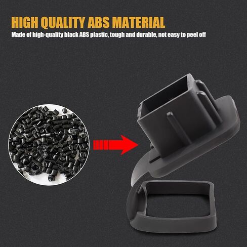 قطعة واحدة من غطاء وصلة وصلة المقطورة، غطاء وصلة مقطورة مطاطي مقاوم للماء بطول 2 بوصة، إدراج غطاء وصلة مقطورة عالمي لشاحنة ATV UTV SUV (أسود) in Kuwait