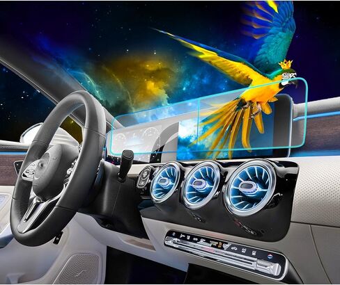 Fit for 2025 BMW X5 X6 X7 i4 Screen Protector Touchscreen for 2023 2024 BMW X7 i4 i7 iX 7 Series,iDrive8 Curved Display Touchscreen Tempered Glass Protection Film… in Kuwait