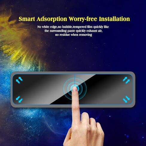 Fit for 2025 BMW X5 X6 X7 i4 Screen Protector Touchscreen for 2023 2024 BMW X7 i4 i7 iX 7 Series,iDrive8 Curved Display Touchscreen Tempered Glass Protection Film… in Kuwait
