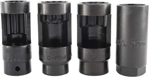 10pcs Sensor Socket Set Sensor Oil Pressure Sending Unit Socket Set 1/2" and 3/8" Square Drive in Saudi Arabia