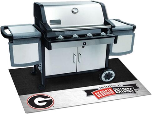 FANMATS unisex adult Grill Mat, Black, 26 x 42 US in Saudi Arabia