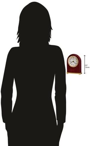 Howard Miller Cambridge Table Clock II 549-645 – Brass Features with Quartz, Alarm Movement in Saudi Arabia