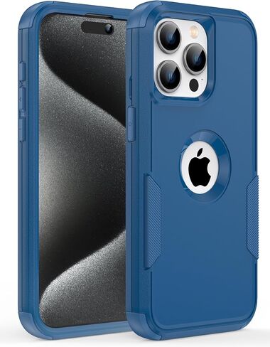 for iPhone 17 Case with Belt Clip Holster, Compatible with Magsafe, Military-Grade Protection,2X Screen Protector,Heavy Duty Cover for iPhone 17,Black in Kuwait