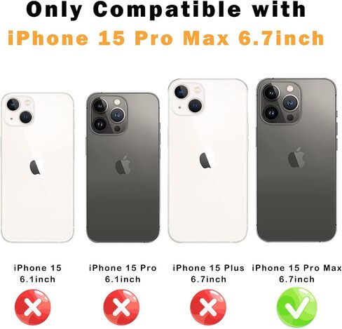 for iPhone 17 Case with Belt Clip Holster, Compatible with Magsafe, Military-Grade Protection,2X Screen Protector,Heavy Duty Cover for iPhone 17,Black in Kuwait
