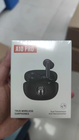 سماعات أذن لاسلكية تعمل لمدة 50 ساعة، سماعات أذن بلوتوث مدمجة بميكروفون لإلغاء الضوضاء مع علبة شحن، سماعات رأس بلوتوث مع صوت ستيريو، سماعات أذن مقاومة للماء IPX7 لهواتف iPhone وAndroid in Kuwait