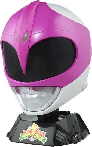 Mighty Morphin Power Rangers Pink Ranger Replica Helmet with Display Stand (Exclusive) in Saudi Arabia